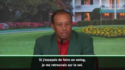 Masters - Woods : "Mes enfants pensaient seulement que le golf me faisait mal"