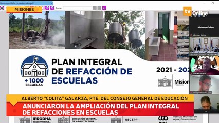 Anunciaron la ampliación del Plan Integral de Refacciones en Escuelas