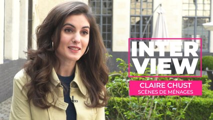 Download Video: Claire Chust (Leslie, Scènes de ménages) raconte pourquoi elle a été terrorisée sur le tournage de la série