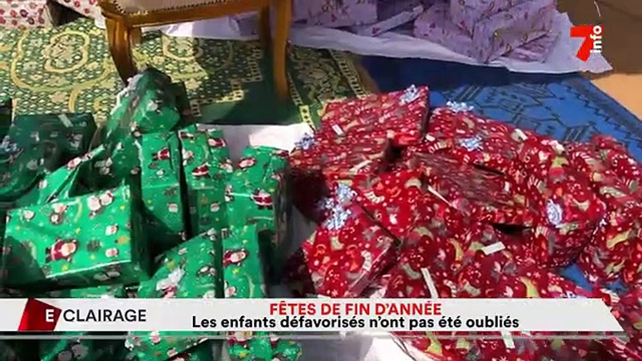 Eclairage | Fin d'année : les enfants défavorisés n'ont pas été oubliés