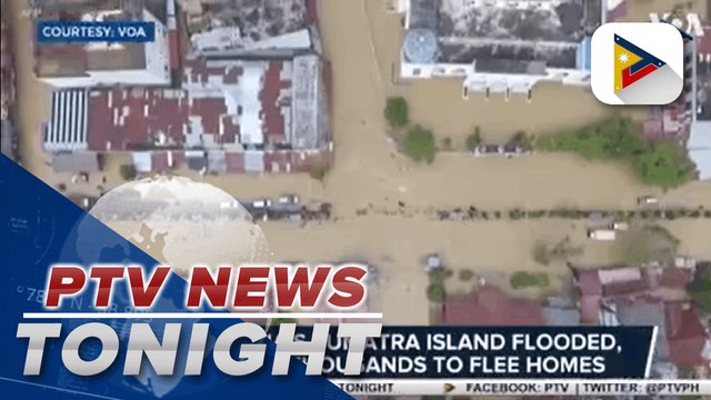 Chinese city locked down after 3 COVID-19 cases found; Indonesia's Sumatra Island flooded, forcing thousands to flee homes; Snow storm batters eastern US; Apple becomes first firm to reach $3T stock market value | via Meg Luna