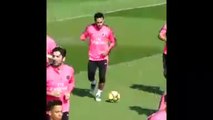 Neymar en forme à l'entraînement