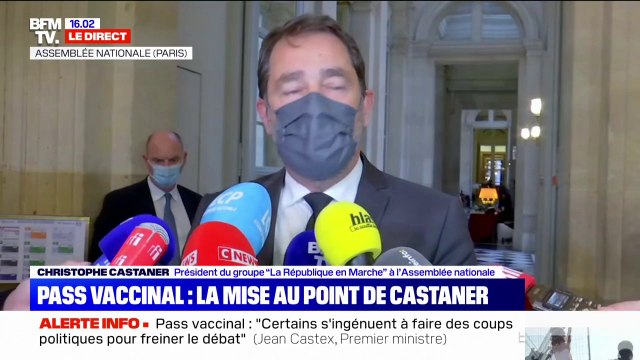 Pass vaccinal à l'Assemblée: Christophe Castaner dénonce un coup politique