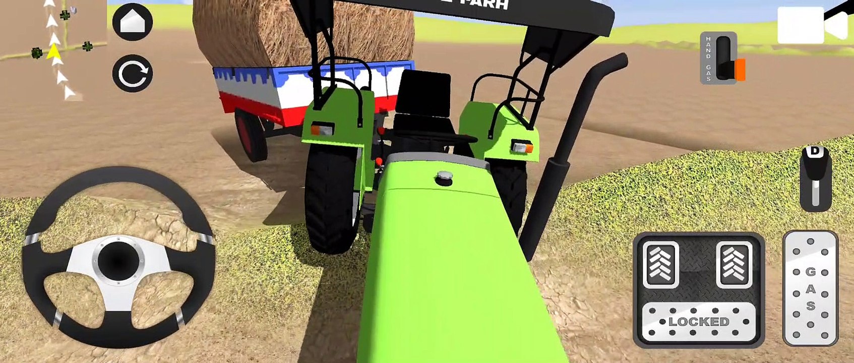 Indian Tractor Simulator -Farming Trolley Tractor - Driving  Simulator - Tractor Trolley #1