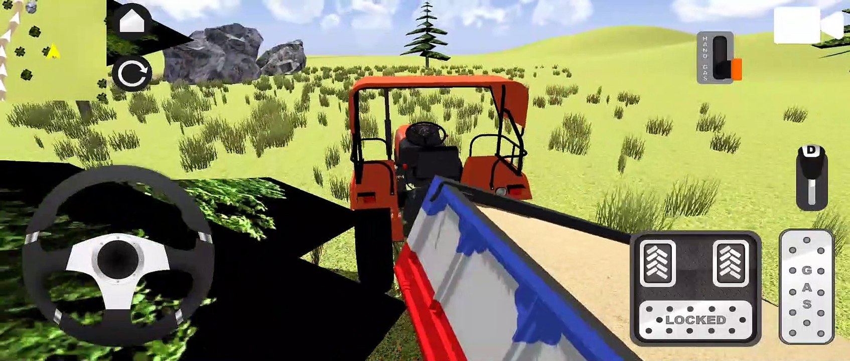 Indian Tractor Simulator -Farming Trolley Tractor - Driving  Simulator - Tractor Trolley #2