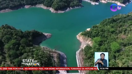 Abiso ng NWRB, magtipid sa tubig sa gitna ng mas mababa kaysa normal na lebel ng tubig... | SONA