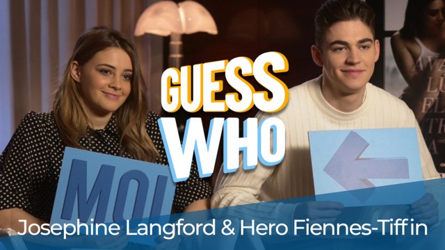Le plus flippé des scènes d'amour ? Le plus cool ? Josephine Langford et Hero Fiennes-Tiffin se confient dans notre Guess Who !