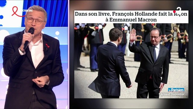 ONPC - Laurent Ruquier s'en prend violemment à François Hollande