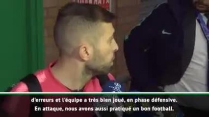 Quarts - Alba : "Le résultat est un peu court"