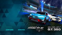 Rocket League Ford Mustang Mach-E and Shelby GT350R