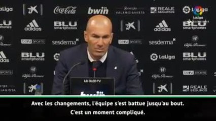 30e j. - Zidane : ''J'ai demandé à mes joueurs de tirer plus''