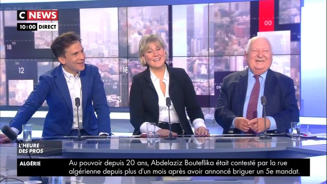 Nadine Morano tacle les jeunes journalistes en pensant être hors antenne dans L'Heure des pros