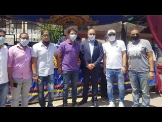 أول ظهور لعماد متعب في انتخابات مجلس الشيوخ بعد أزمة الساحل