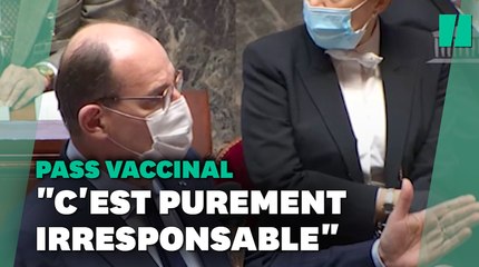 "Le virus galope et vous tirez le frein à main": Castex en colère après le couac à l'Assemblée