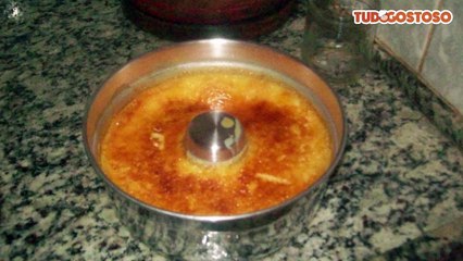 Pudim de leite condensado sem banho-maria