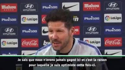 31e j.- Simeone : "Je suis optimiste cette fois-ci"