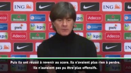 Allemagne - Löw : "Nous n'avons  jamais perdu espoir"