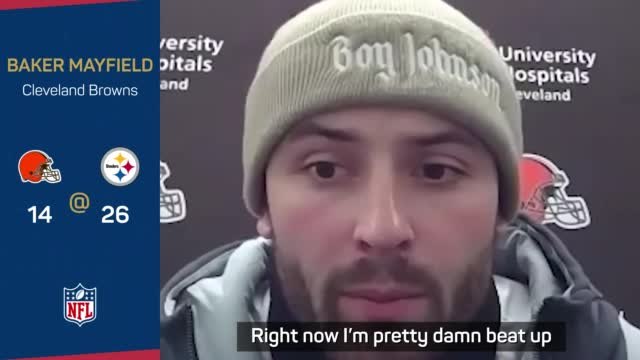 Mayfield confirms shoulder surgery after Steelers defeat