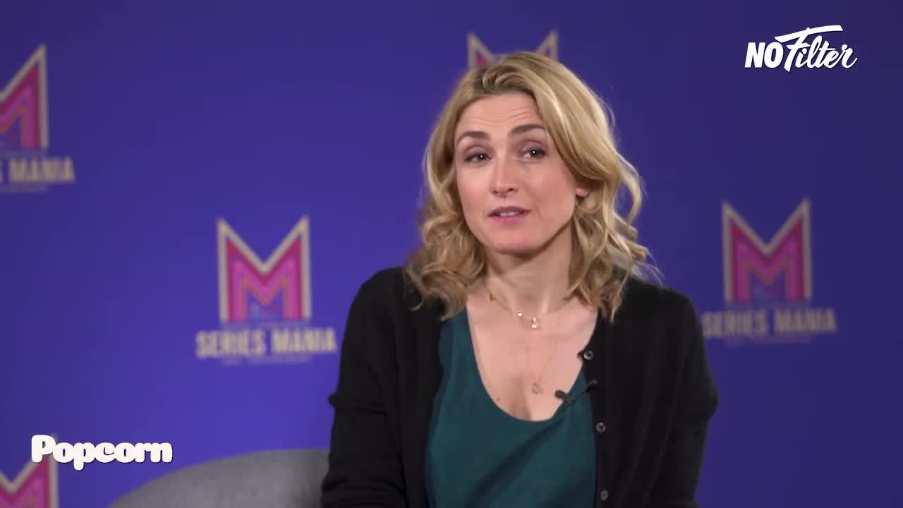 Séries Mania 2019. Julie Gayet : "J'aurais bien aimé jouer une James Bond Girl" (VIDEO)