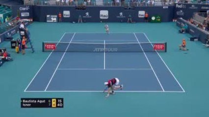 Miami - Isner dans le dernier carré