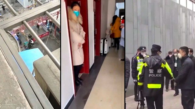 En Chine, les images de Xi’An confinée et de ses habitants à bout de nerfs