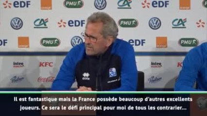 Groupe H - Hamren : ''Mbappé peut encore progresser''