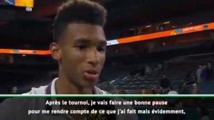 Miami - Auger-Aliassime : "Je ne réalise pas"