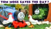 Tom Moss Saves the Day with Thomas and Friends and the Funny Funlings Toys and Toy Trains in this Toy Trains 4U Family Friendly Stop Motion Animation Full Episode English