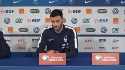Bleus - Lloris : ''Coman ? On lui souhaite de vite se rétablir''