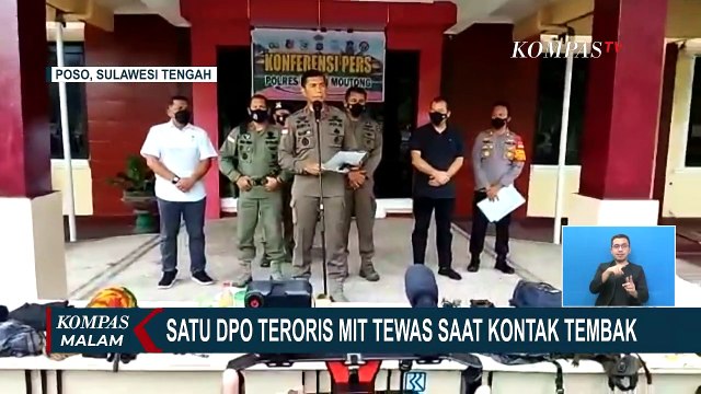 Satgas Operasi Madago Raya Gelar Barang Bukti Milik DPO Teroris MIT