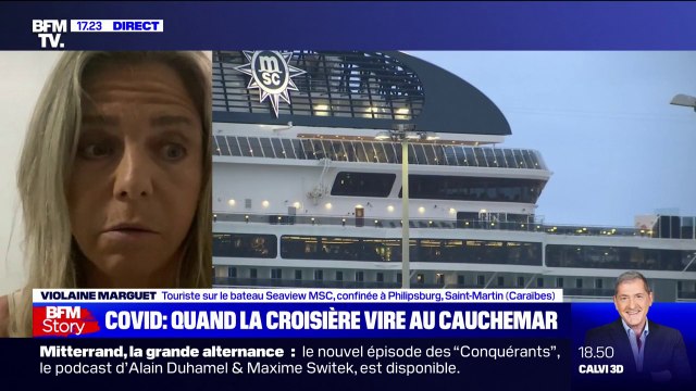 On n'a pas le droit d'aérer (...) Un vigile est toujours derrière la porte : Violaine Marguet, touriste sur un bateau de croisière et cas contact, est confinée dans un motel aux Caraïbes