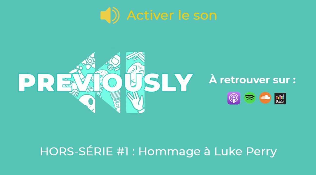 Découvrez une interview inédite de Luke Perry dans Previously, le podcast de Télé-Loisirs !