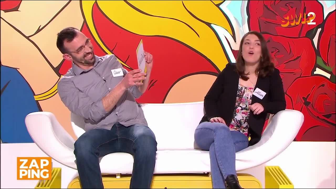 Bruno Guillon gêné de poser une question indiscrète qui provoque des tensions dans chacun des couples des Z'amours