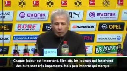 25e j. - Favre : "Peu importe qui marque"