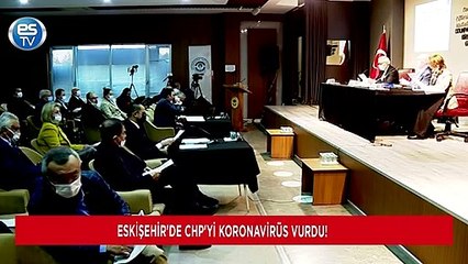 Eskişehir'de CHP'yi koronavirüs vurdu!