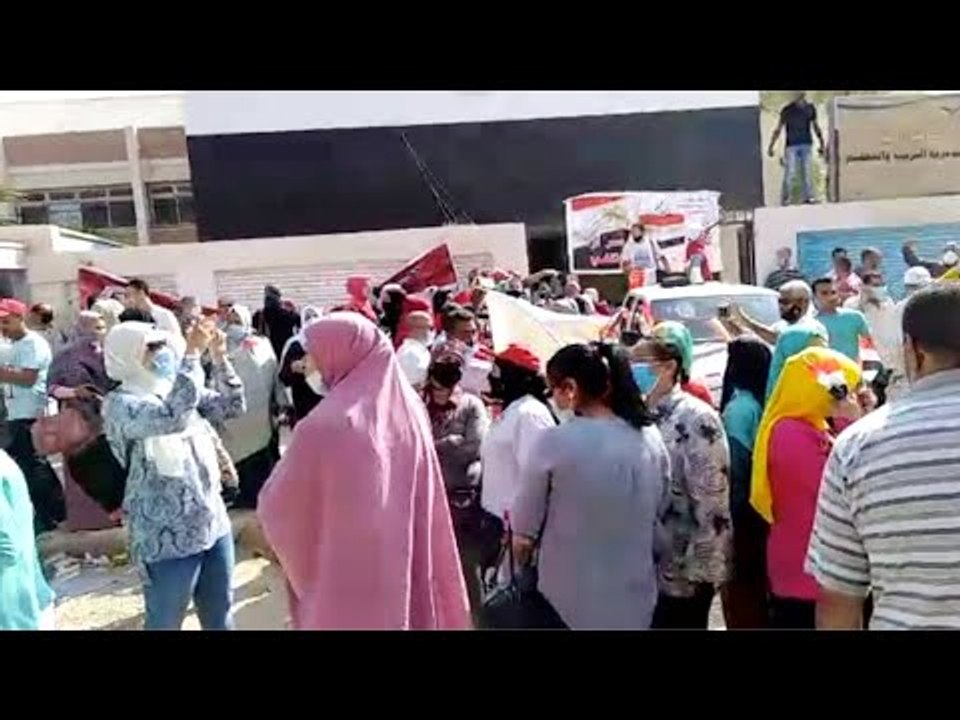 زحام أمام لجان المحافظات في الساعات الأولى من انتخابات الشيوخ