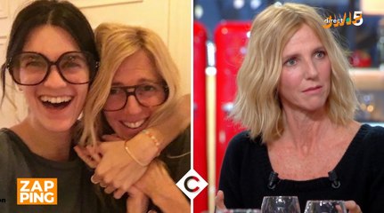 Sandrine Kiberlain fait une déclaration d'amour à sa fille sur le plateau de C à vous