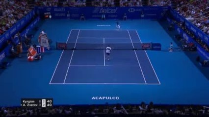 Acapulco - Kyrgios, quel parcours !