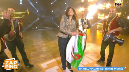 L'entrée remarquée de Nawell Madani aux couleurs de l'Algérie sur le plateau de TPMP