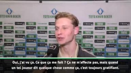 Transferts - De Jong : ''Les compliments de Griezmann sont très gratifiants''
