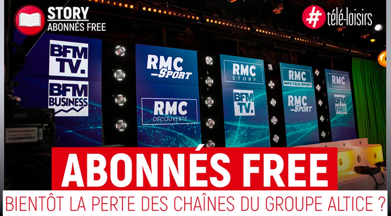 Abonnés Free, vous pourriez bientôt perdre l'accès à BFMTV, RMC Découverte, RMC Story et BFM Business