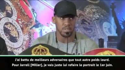 Poids lourds - Joshua : "Je vais lui refaire le portrait"