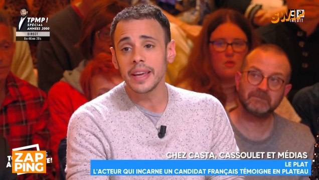 Série polémique sur l'Eurovision : l'acteur qui incarne Bilal Hassani se justifie dans TPMP