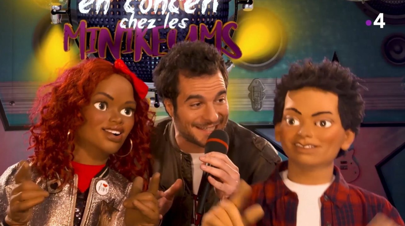 Exclu. Les Minikeums (France 4) : Découvrez un extrait du concert privé d'Amir avec Keva, Riha et leurs amis !