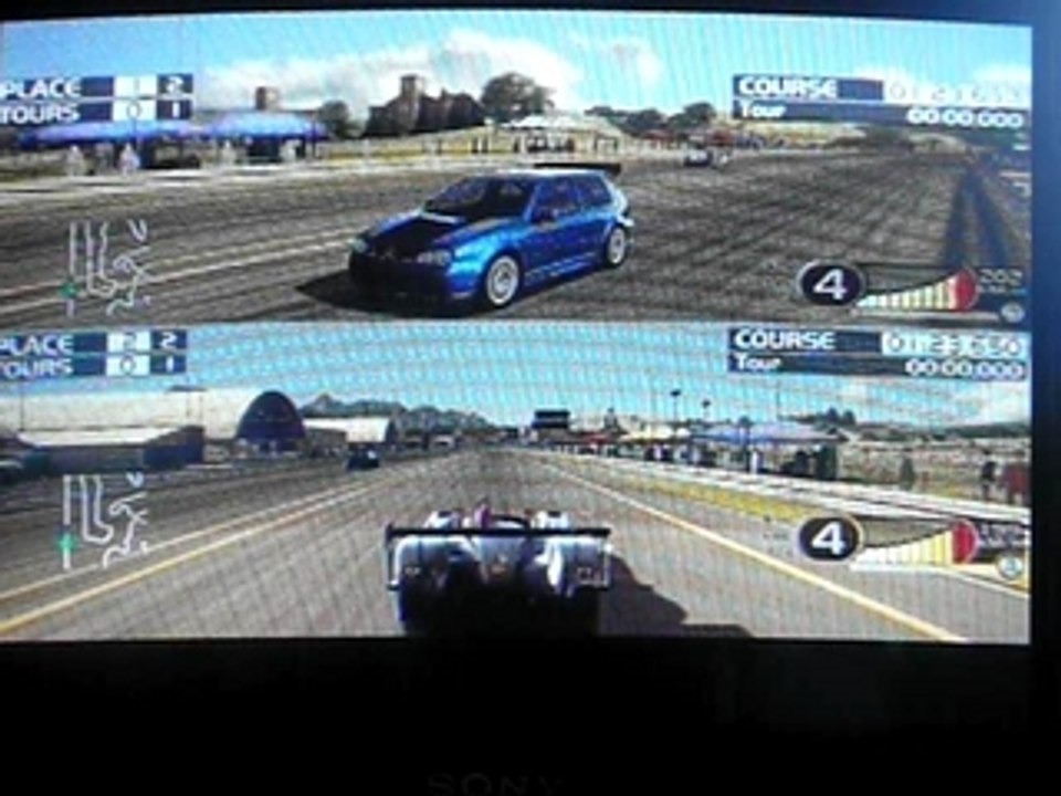 Forza 2 Golf VS Audi R8