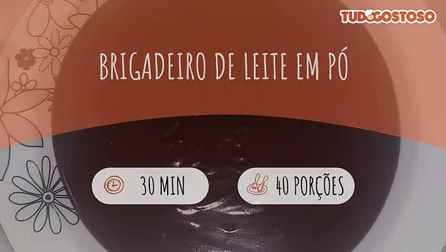 Brigadeiro de leite em pó