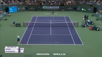 Indian Wells - Mladenovic éliminée par Osaka