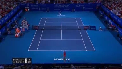 Acapulco - Zverev dans le dernier carré