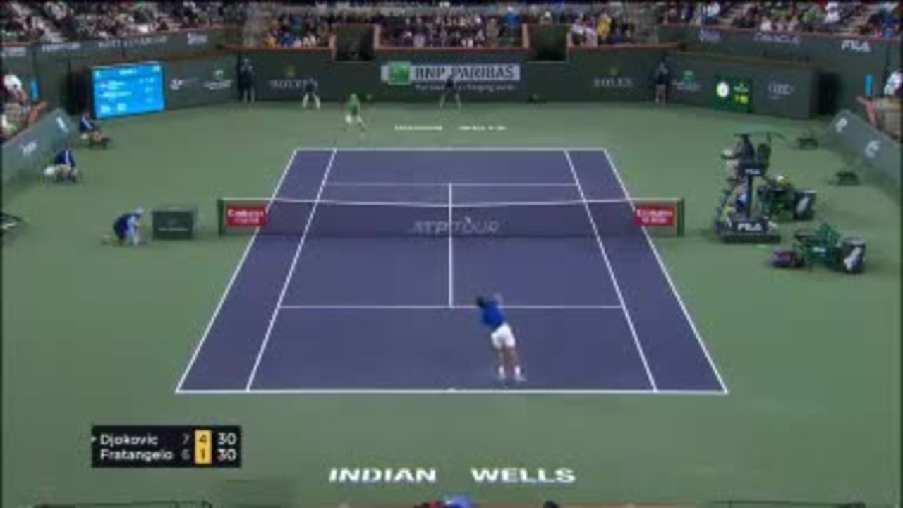Indian Wells - Djokovic décroche sa 50e victoire à Indian Wells