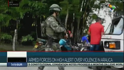 Venezuela Armed Forces on high alert over violence in Arauca